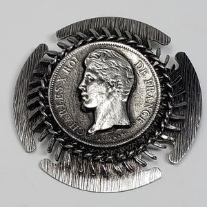 Charles X ROI De France pin